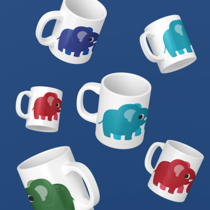 Onnen Elefantti -mukit